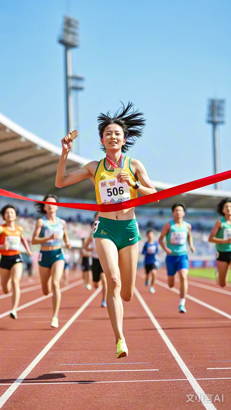 运动员的努力得到回报,夺得桂冠 运动员的努力得到回报,夺得桂冠