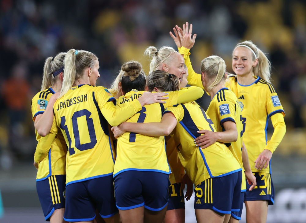 瑞典女足队球员入选年度最佳阵容 瑞典女足队球员入选年度最佳阵容