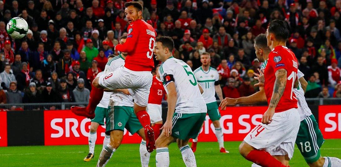 瑞士战胜爱尔兰取得三分